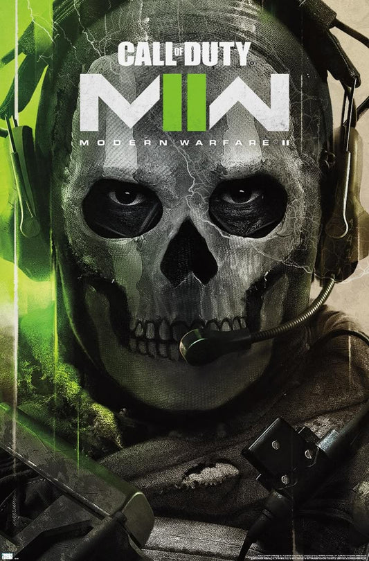 Call of Duty MW2 Poster | FPS Game Wall Art