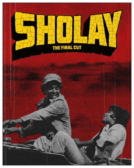 Sholay The Final Cut Poster | Iconic Bollywood Classic Wall Art