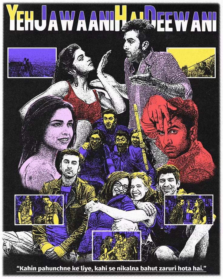 Yeh Jawaani Hai Deewani Poster | Bollywood Movie Wall Art
