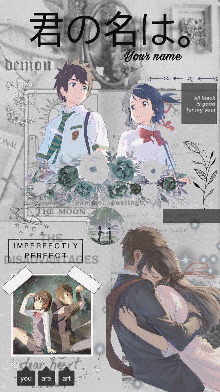 Your Name Anime Poster | Soft Aesthetic Romance Wall Art
