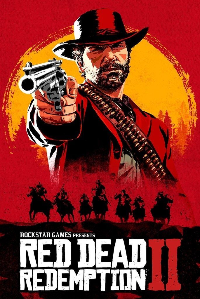 Red Dead Redemption 2 Poster | Video Game Wall Art