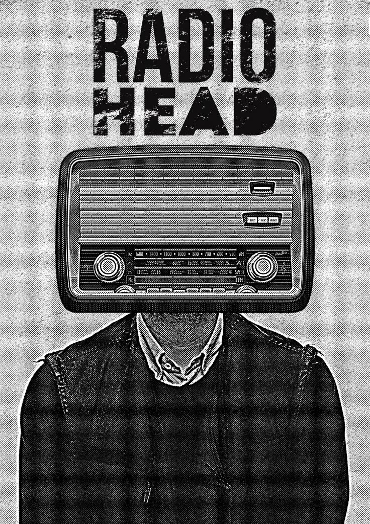 Alternative Music Poster | Radiohead Inspired Concept Wall Art