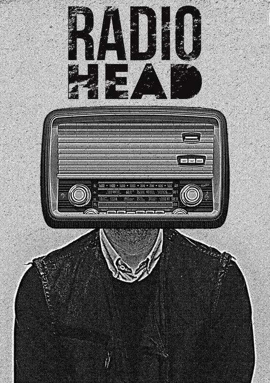 Alternative Music Poster | Radiohead Inspired Concept Wall Art